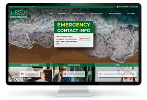 Long Branch web design example